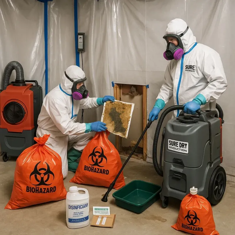 Contaminated Water Handling Protocols process in Lake Ridge, VA