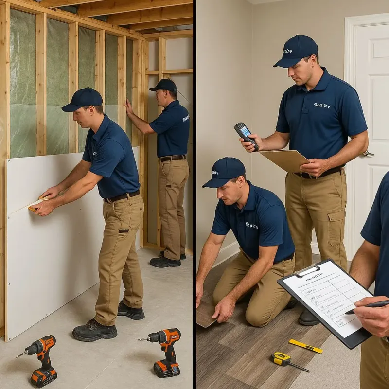 Repairs and Reconstruction process in Lake Ridge, VA